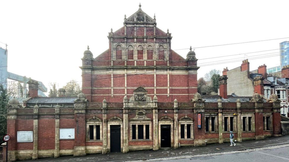 Exterior shot of Jacob's Wells Baths