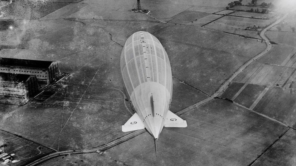 The British airship R101