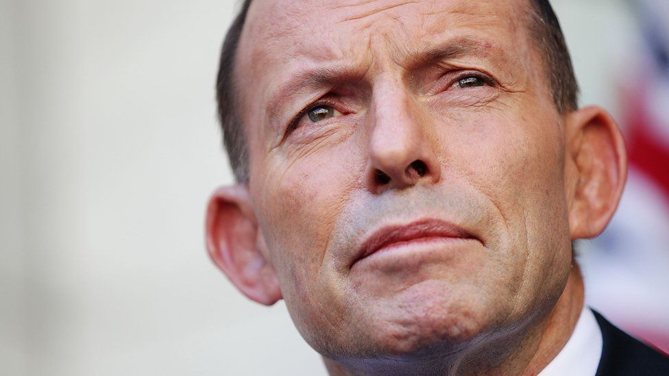 Former Australia prime minister Tony Abbott