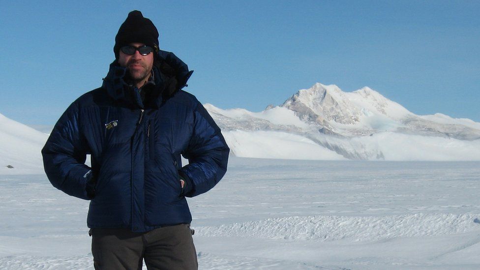 Prof Martin Siegert in Antarctica