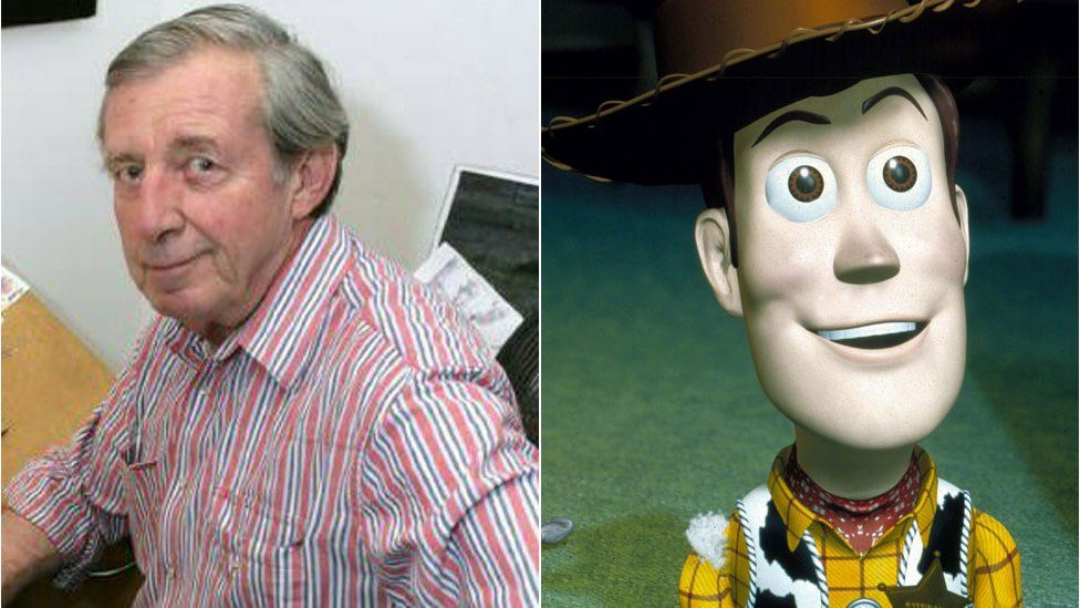 Bud Luckey and Woody from Toy Story