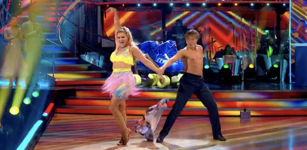 Tilly and Nikita on Strictly