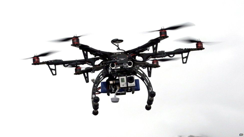 Drone used by US police