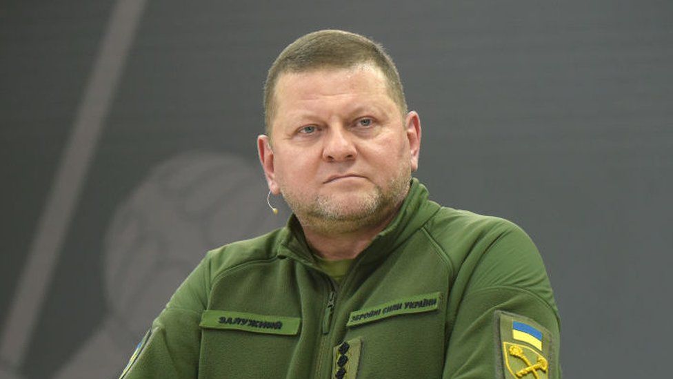 Former Commander-in-Chief of the Armed Forces of Ukraine, General Valerii Zaluzhnyi