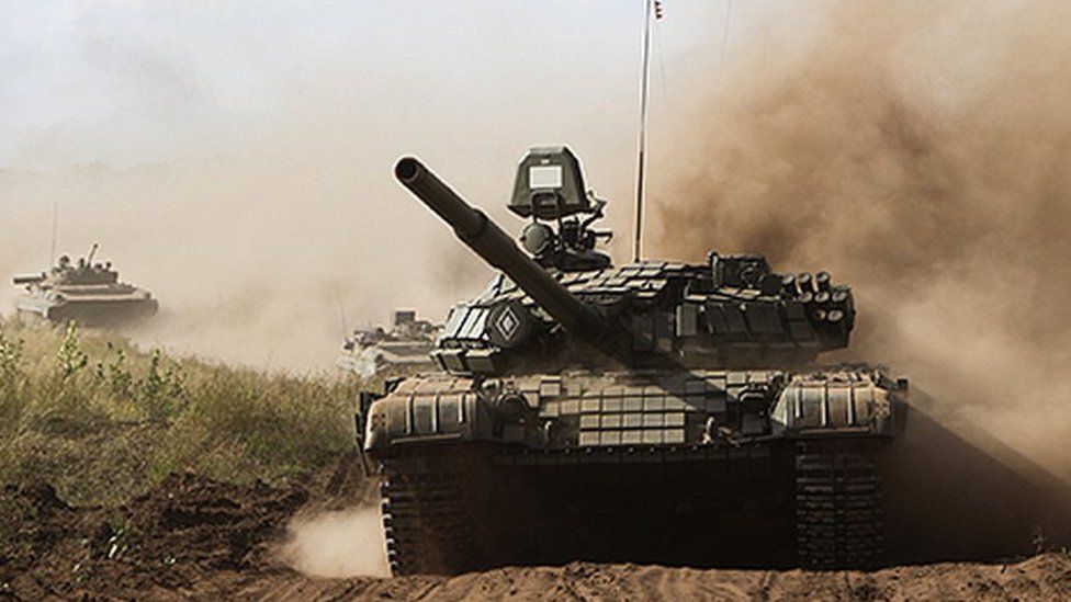 Russian tank (file pic)