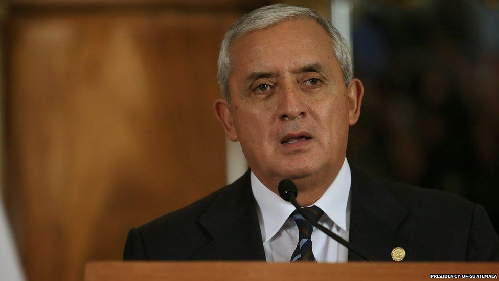 President Molina of Guatemala