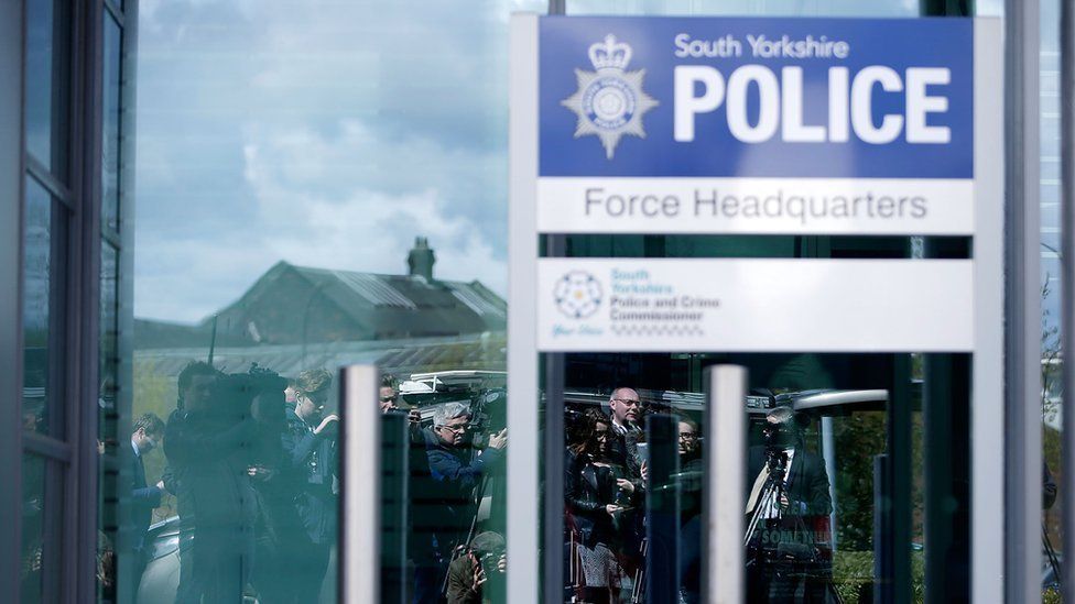 An image of South Yorkshire Police headquarters
