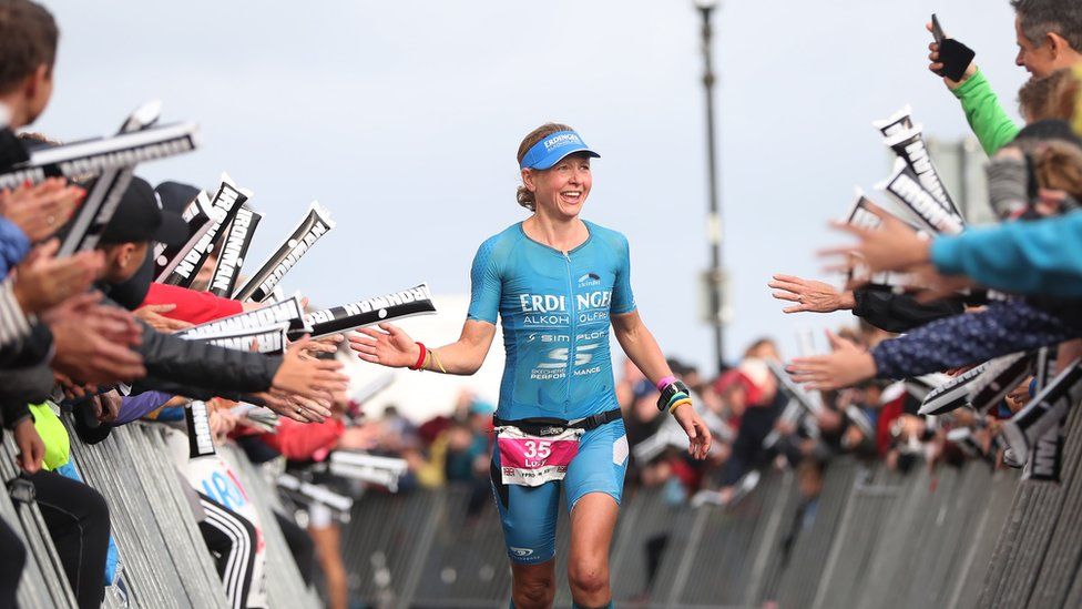 Triple champion Lucy Gossage says Ironman Wales is "better than" the World Championships