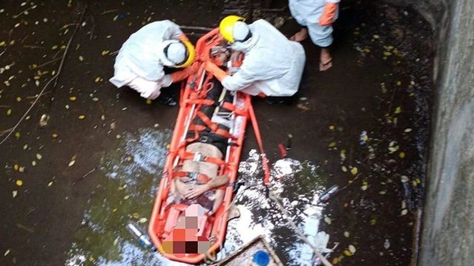 British Man Rescued After Six Days Trapped In Bali Well - BBC News