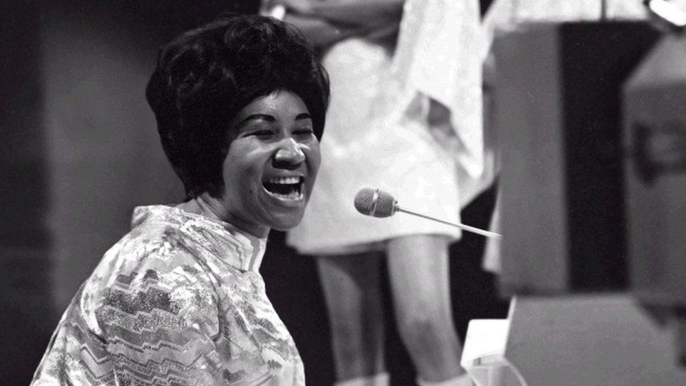 Aretha Franklin on Top of the Pops in the 1960s