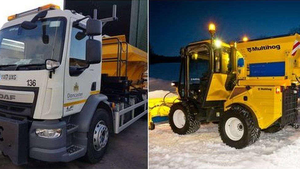 Doncaster Council new road gritters