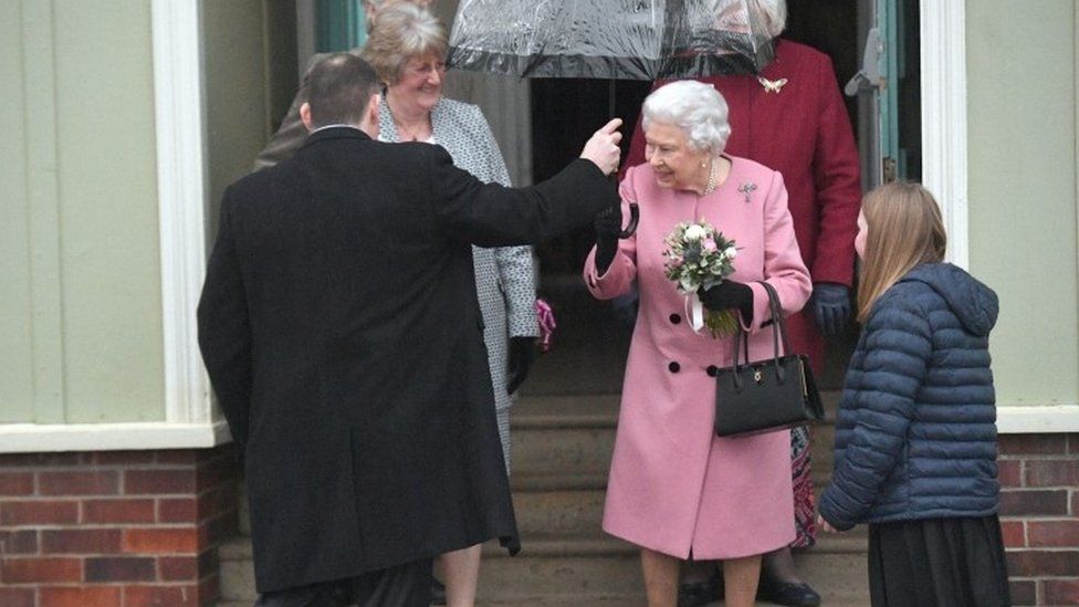 The Queen visits the Sandringham WI