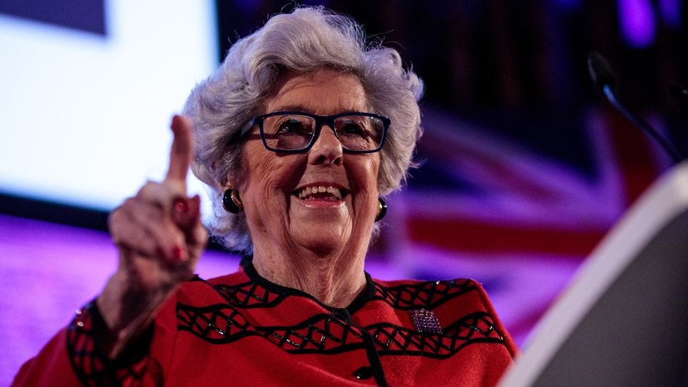 Baroness Boothroyd in 2019