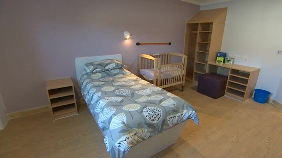 Room at the new mother and baby mental health unit