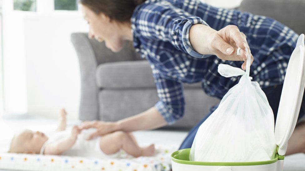 Should parents pay to bin used nappies? - BBC News