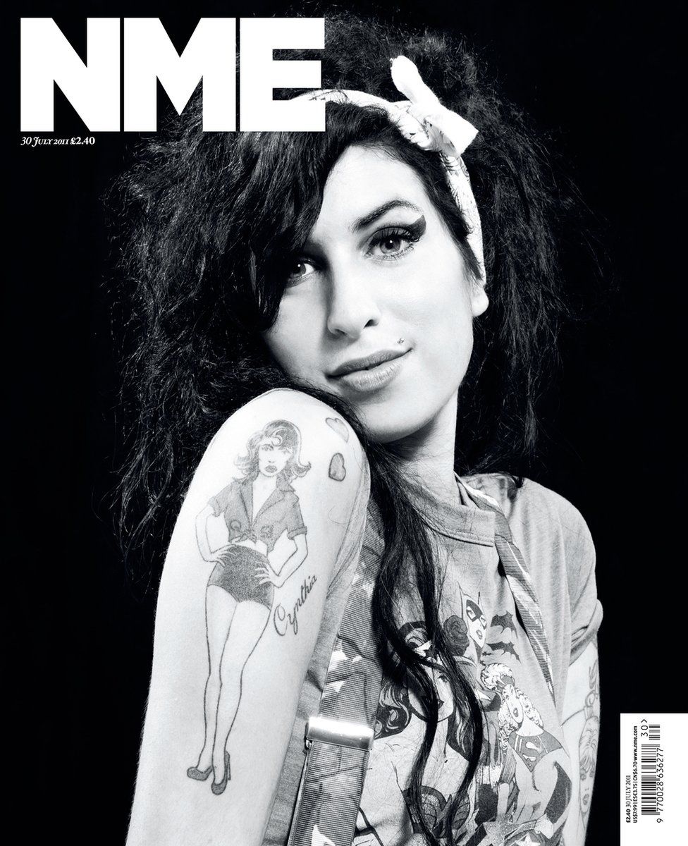 Amy Winehouse's NME cover