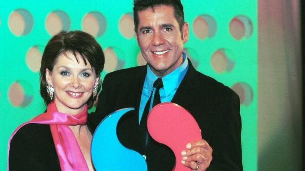 Cheryl Baker with Dale Winton
