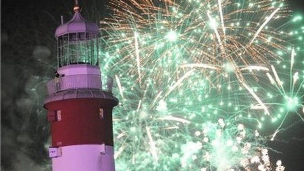 British Firework Championships in Plymouth