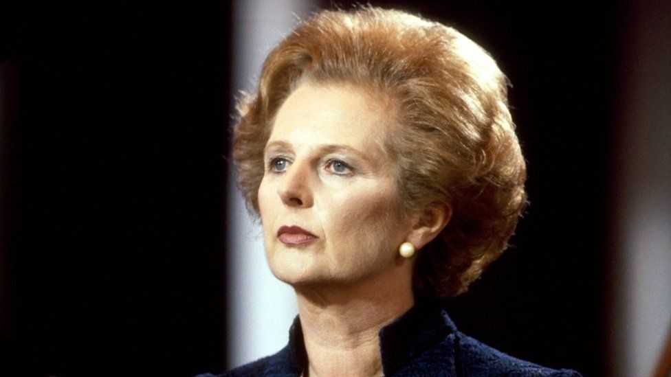 Margaret Thatcher, pictured in 1981