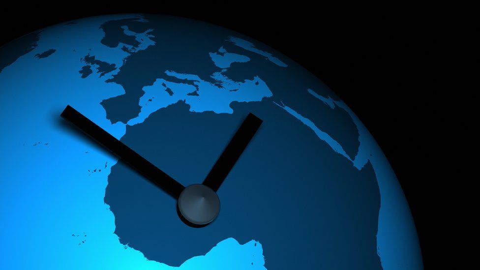 Earth as a clock