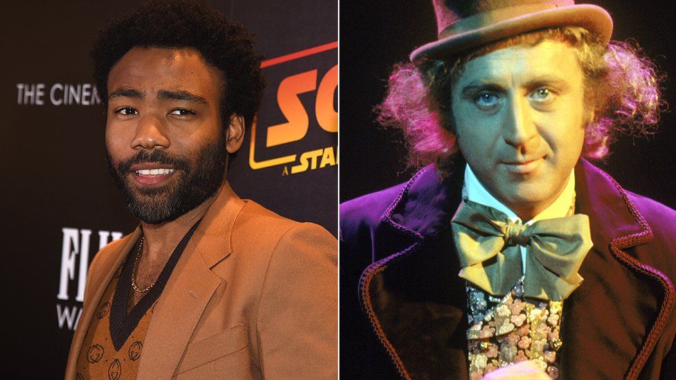 Donald Glover and Gene Wilder