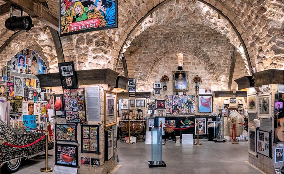 Uri Geller museum in Old Jaffa