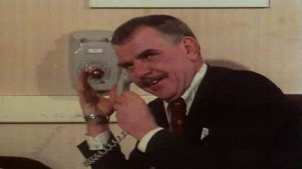 Windsor Davies in 1978's Grand Slam - his personal favourite