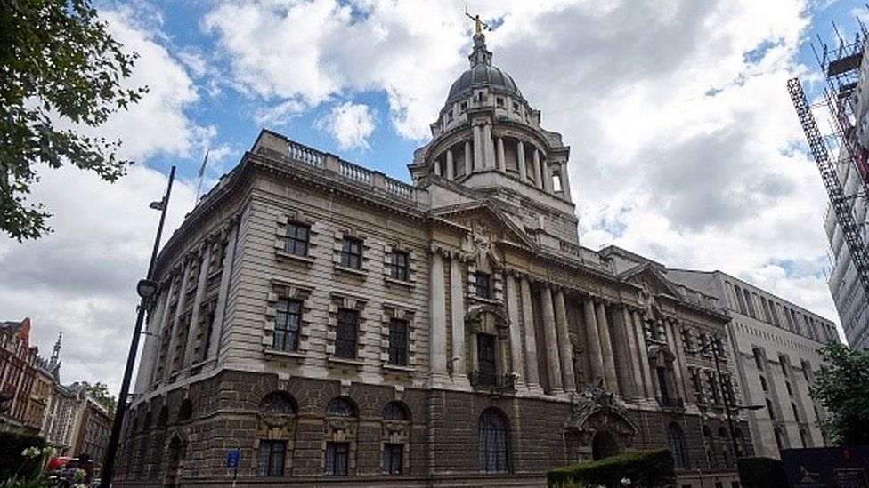 File Image showing exterior of the Old Bailey.