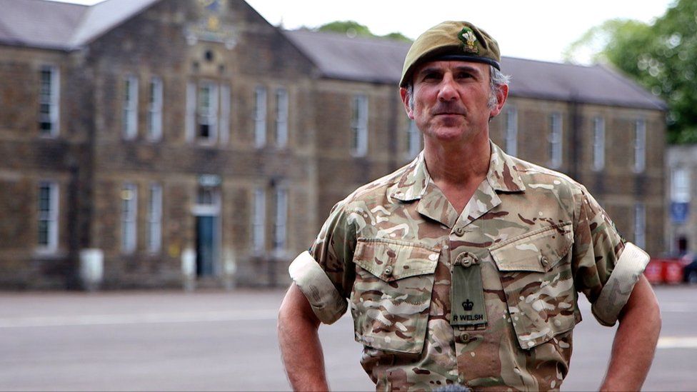 Major Dominic Pascoe of the 3rd Battalion of the Royal Welsh
