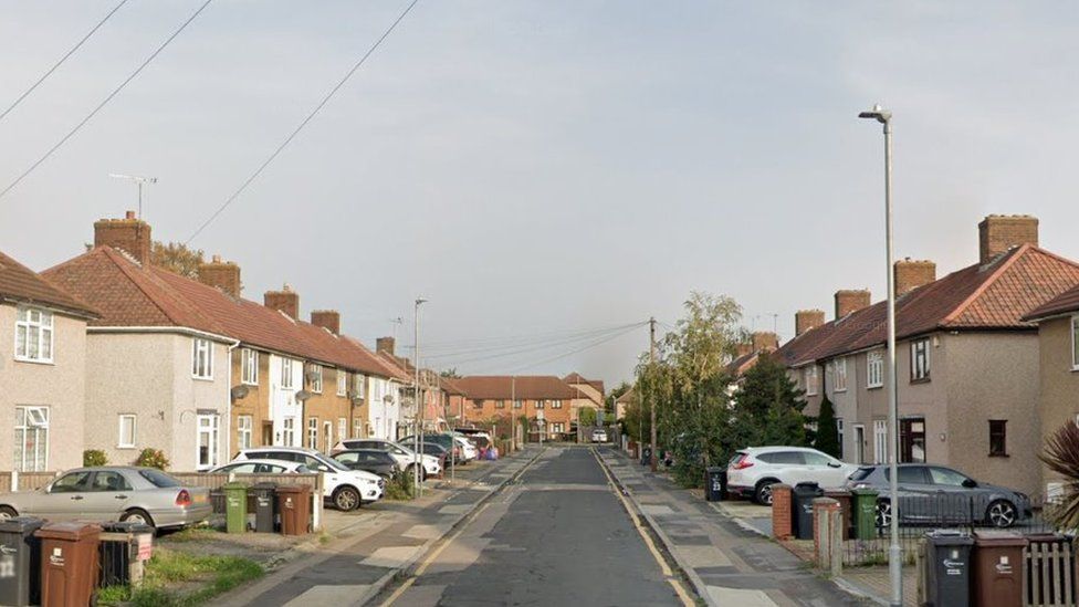Google StreetView image of Cornshaw Road in Dagenham
