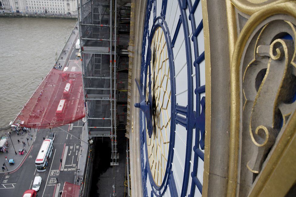 Big Ben clock face