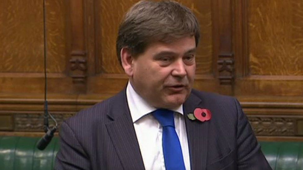 Andrew Bridgen speaking in House of Commons