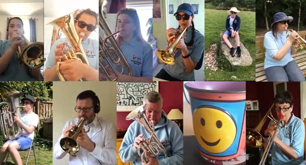Bedlington Community Brass Band 2020 virtual performance