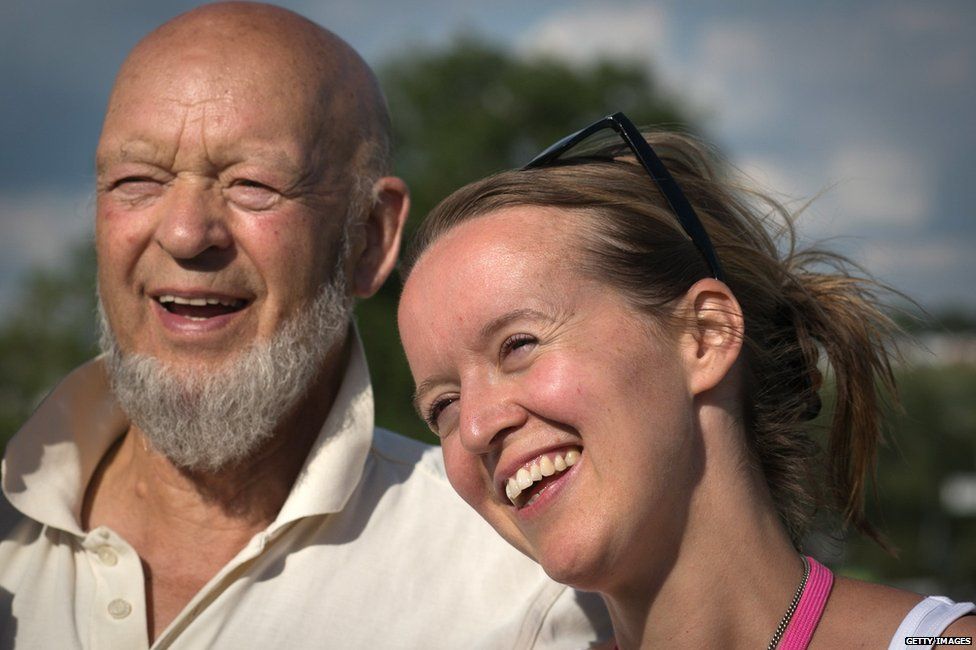 Michael and Emily Eavis