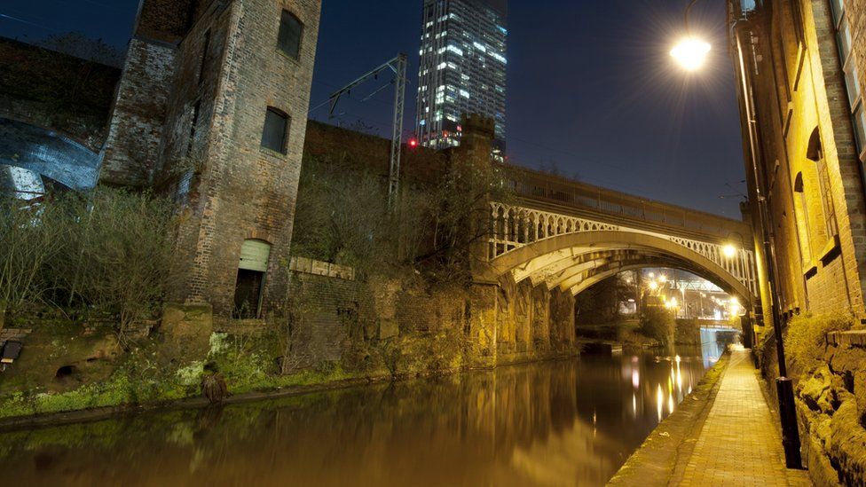 Canal in Manchester