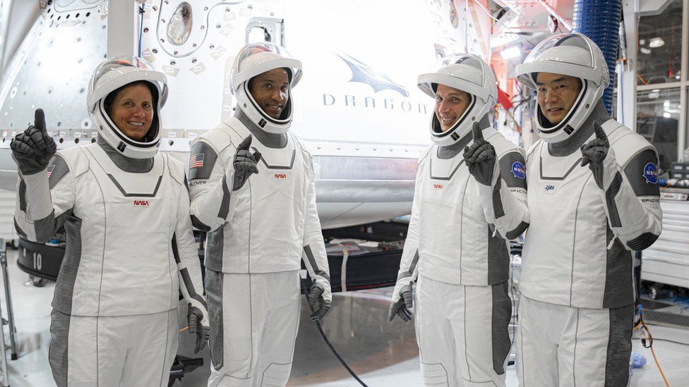 Crew-1 flight astronauts