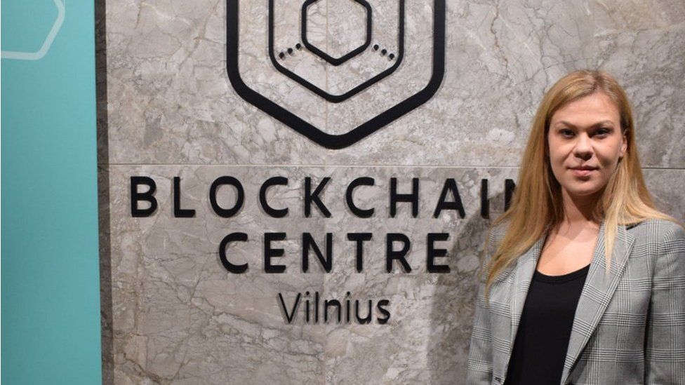 Egle Nemeikstyte, CEO of the Blockchain Centre in Vilnius