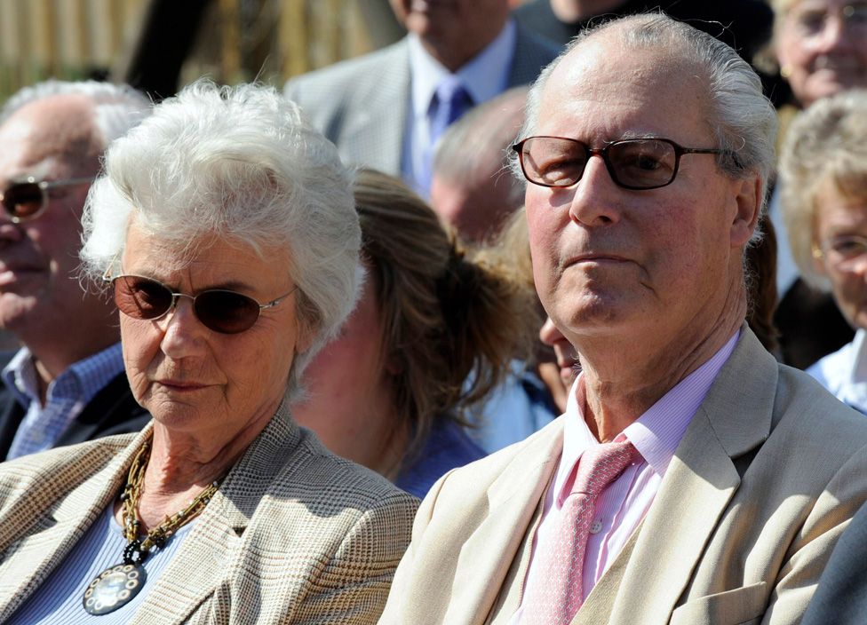 Ian Cameron with his wife Mary 2010