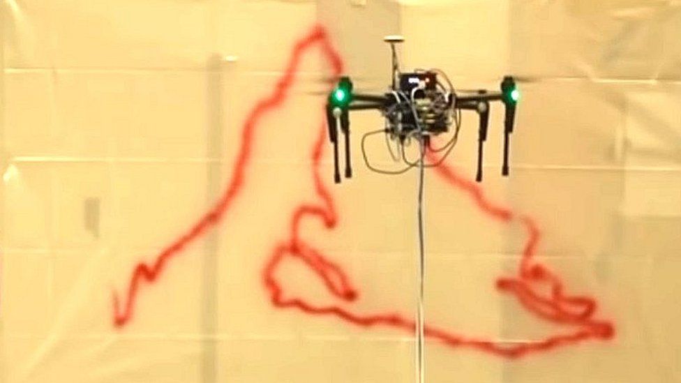 Graffiti drone
