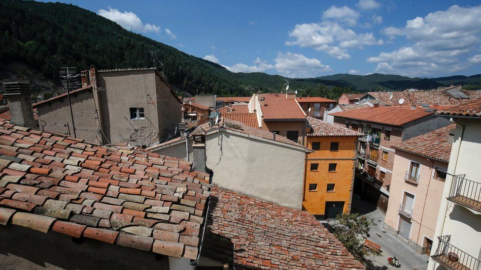 View from the flat of Es Satty in Ripoll