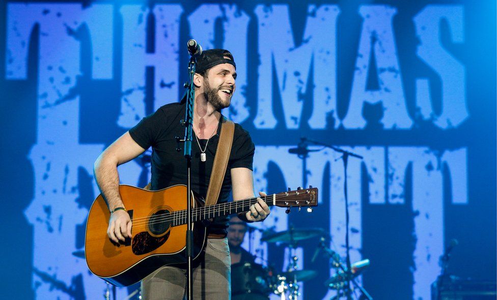 Thomas Rhett: Country music's brightest new star? - BBC News