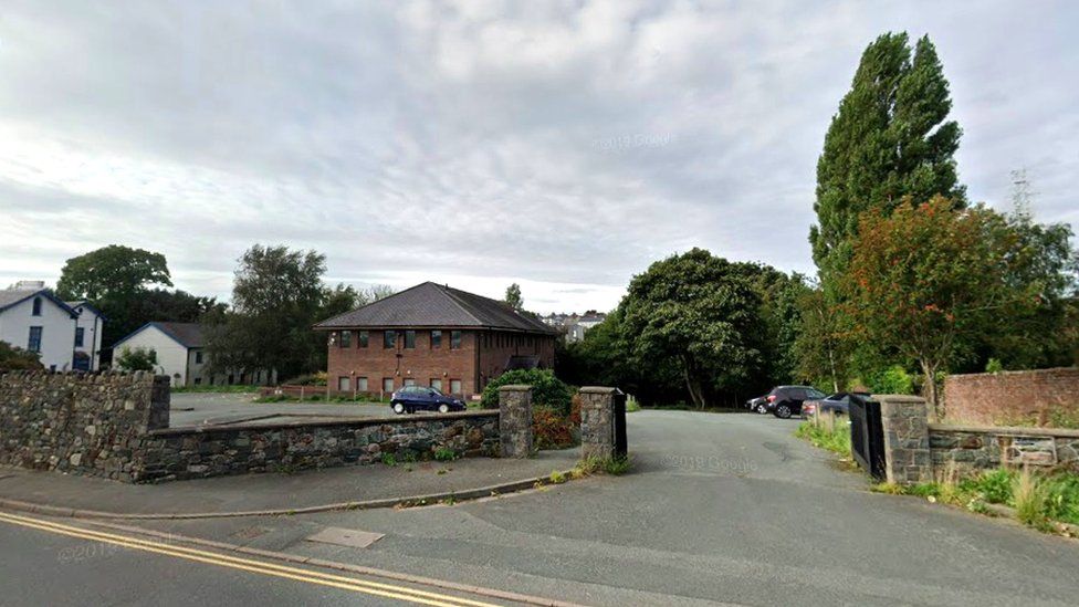 Proposed site for Caernarfon probation office