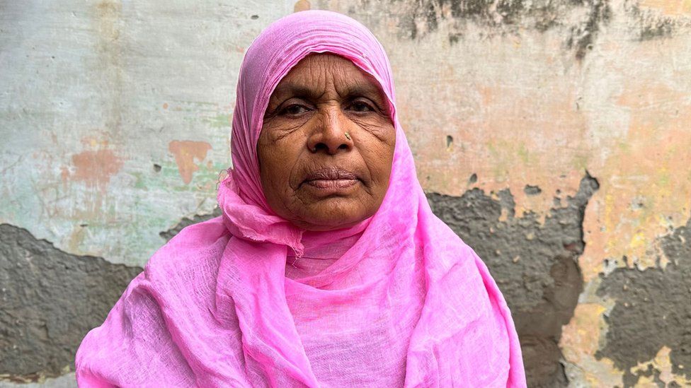 For Anwari Begum, the day was one of horror which ended in her husband's death