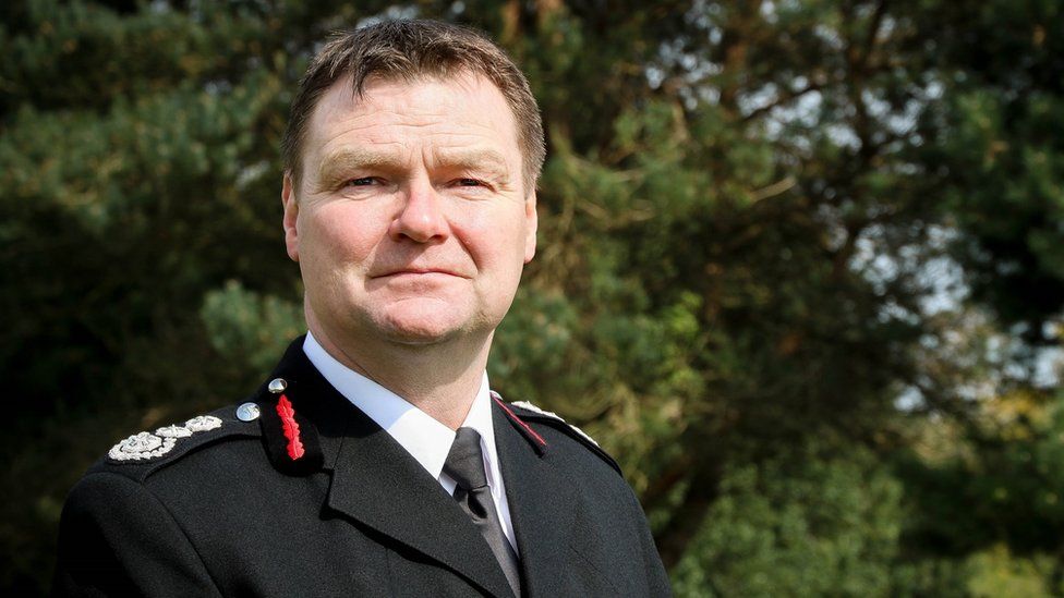 Avon and Somerset Fire & Rescue Service Chief Fire Office Mick Crenell