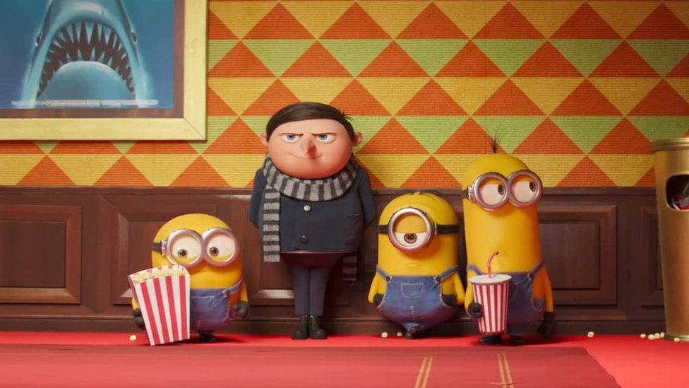 Still image from Minions: The Rise Of Gru