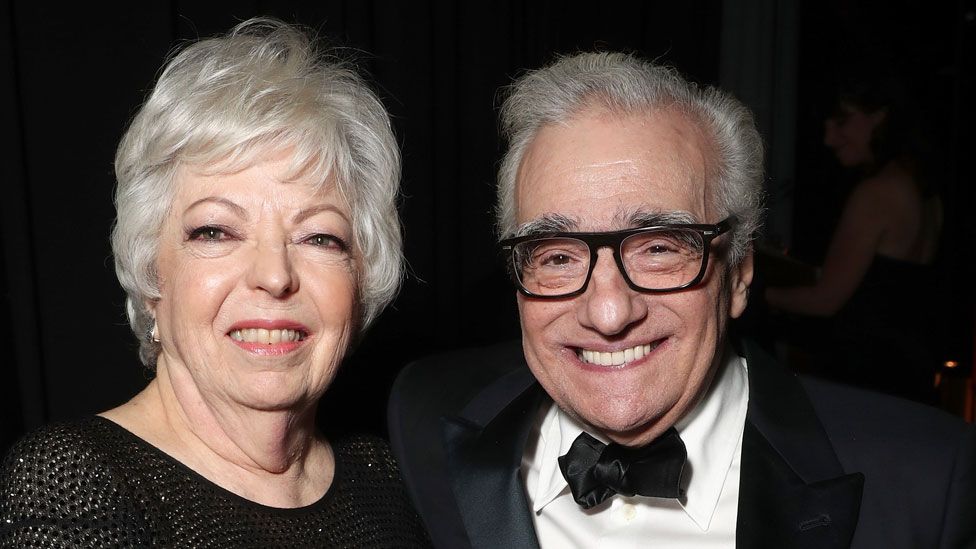 Thelma Schoonmaker and Martin Scorsese