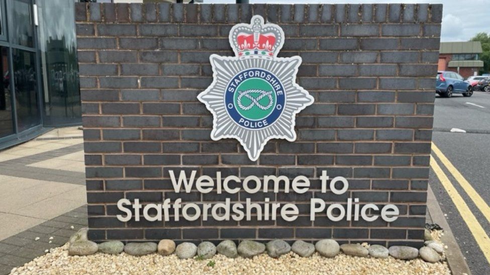 Staffordshire Police sign