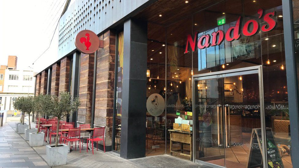 Nando's near Highcross Shopping Centre, Leicester