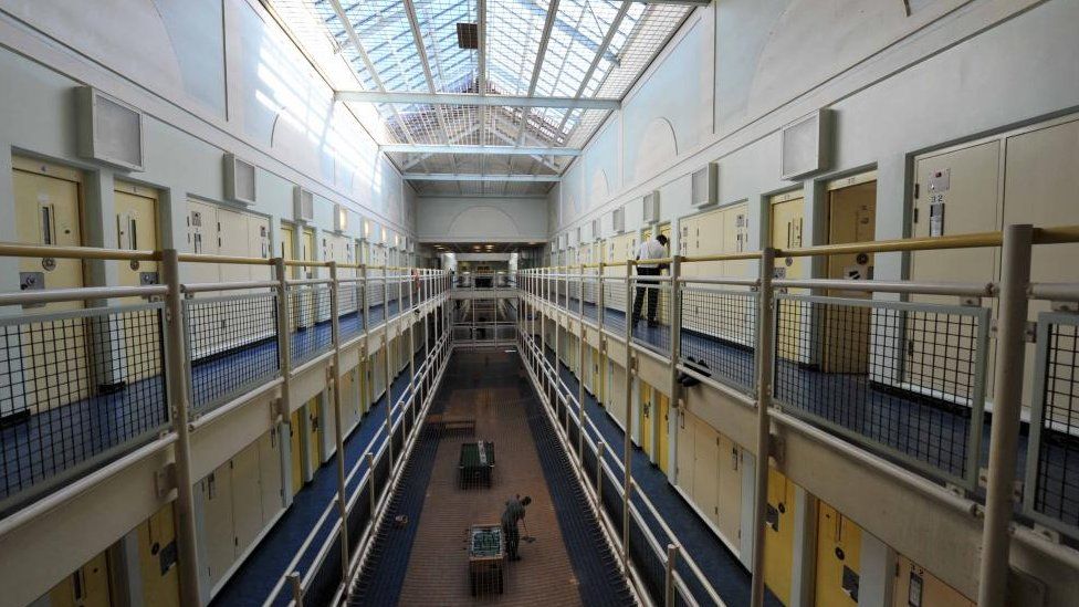 The interior of Wormwood Scrubs prison