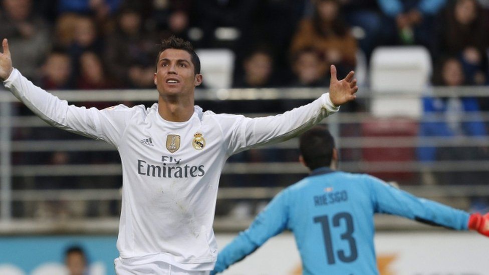 Cristiano Ronaldo of Real Madrid joined the club after a successful spell at Manchester United